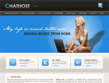Tablet Screenshot of chathost.ca